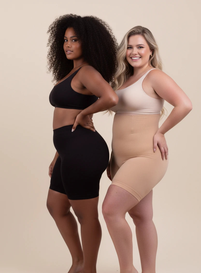 ShaperHyse - Bermudas Modeladoras que Não Enrolam - Compre 1 leve 2